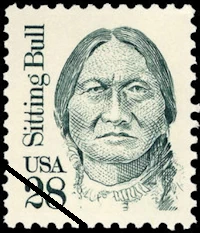 U.S. postage stamp honoring Sitting Bull