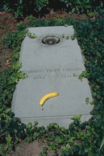 Thomas Edison grave