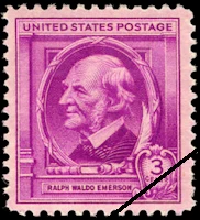 Ralph Waldo Emerson postage stamp