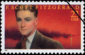 F. Scott Fitzgerald postage stamp