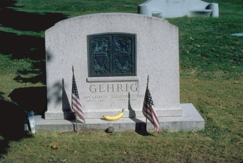 Lou Gehrig grave