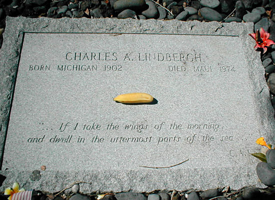 Grave of Charles Lindbergh