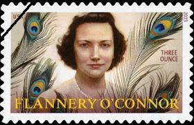 Flannery O'Connor U.S. postage stamp