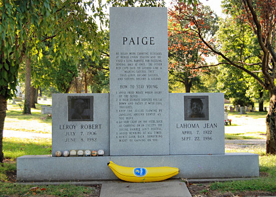 Satchel Paige grave
