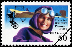Harriet Quimby U.S. postage stamp