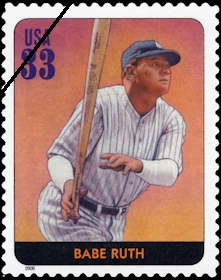 Babe Ruth U.S. postage stamp