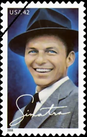 Frank Sinatra postage stamp