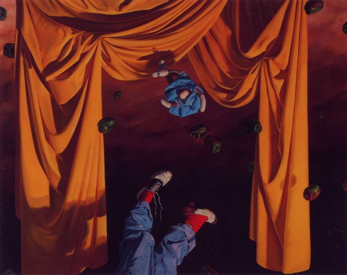 The Entrance of Shirley Into Paradise, a painting by Donald Roller Wilson