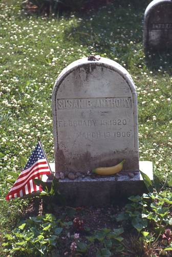 Susan B. Anthony gravesite