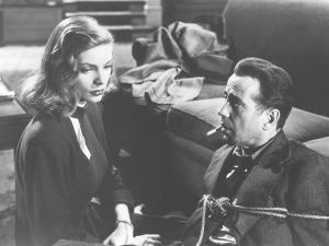 Bogie & Bacall in The Big Sleep