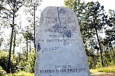 Ambush site of Bonnie & Clyde