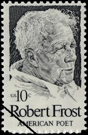 Robert Frost U.S. postage stamp