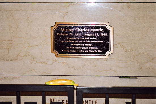 Mickey Mantle grave