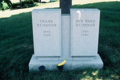 Ayn Rand grave
