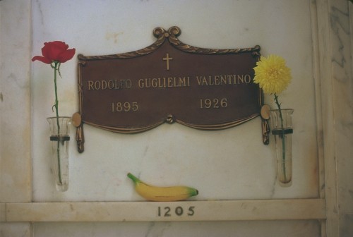 Rudolph Valentino grave