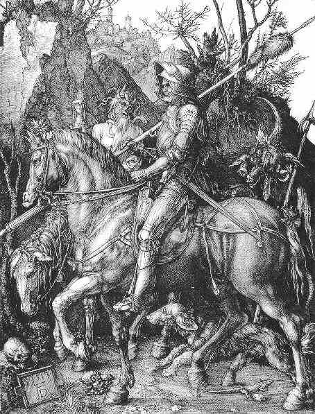 The Knight, Death and The Devil, by Albrecht Durer